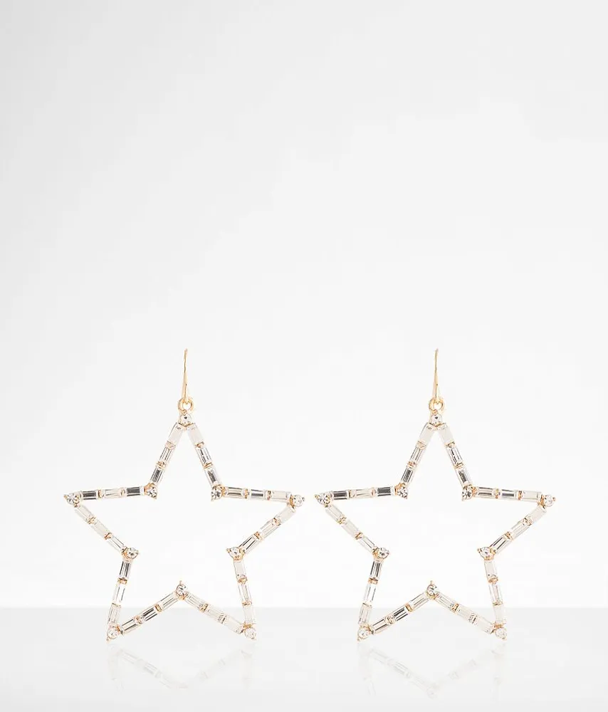 boutique by BKE Star Drop Earring