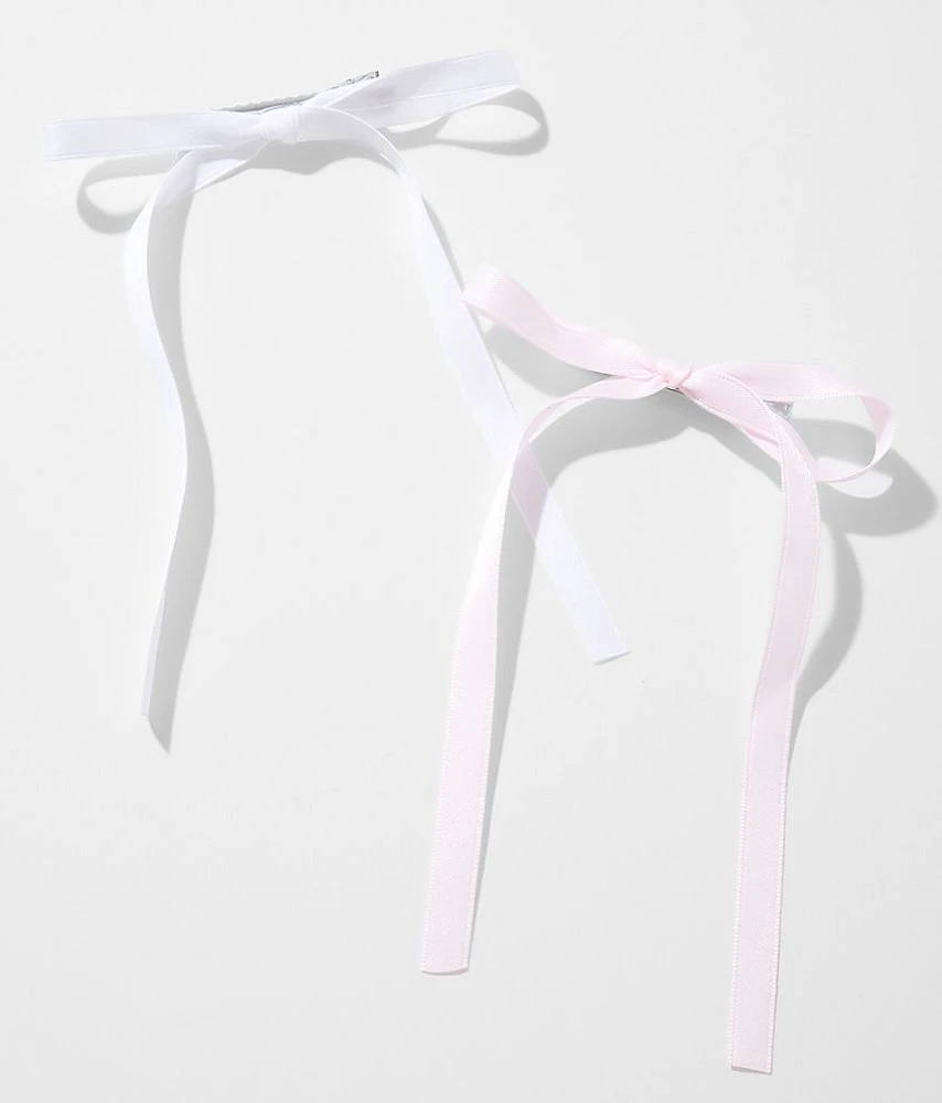 boutique by BKE 2 Pack Bow Clips