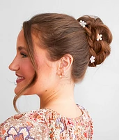 5 Pack Mini Flower Hair Claw Clips