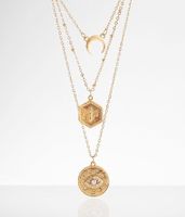 boutique by BKE Multi Pendant Necklace