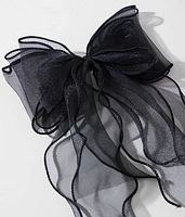 Mesh Bow Barrette