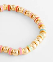 Multi Color Beaded Bracelet
