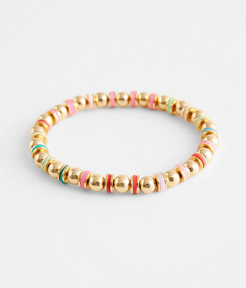 BKE Multi Color Beaded Bracelet