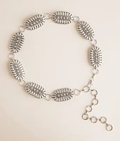 Embossed Chain Belt