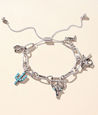 BKE Western Charm Slider Bracelet