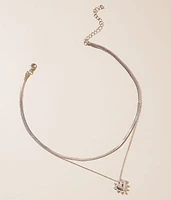 Tiered Heart Necklace