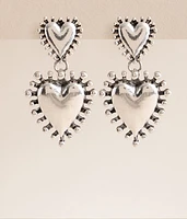 Double Heart Earring