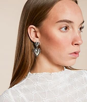Double Heart Earring