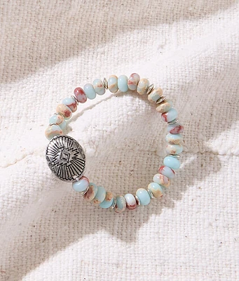 Concho Beaded Bracelet