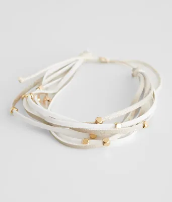 BKE Layered Slider Bracelet