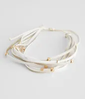 BKE Layered Slider Bracelet