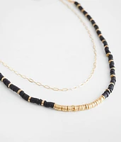 Disc Tiered Necklace