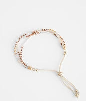 BKE Beaded Slider Bracelet