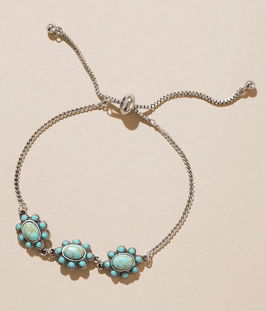 Turquoise Chain Bracelet