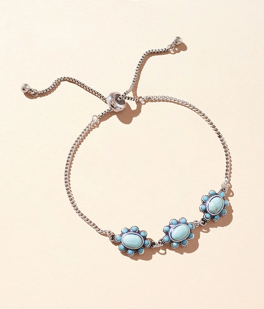 BKE Turquoise Stone Bracelet