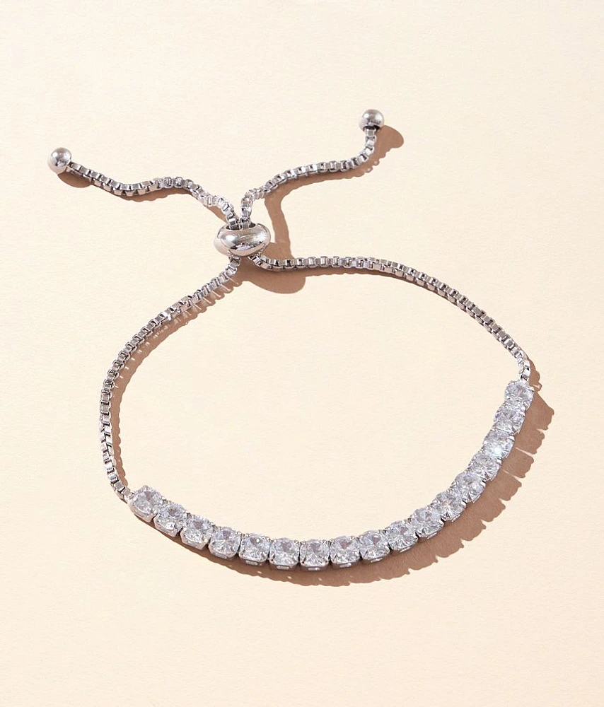 BKE Rhinestone Tennis Bracelet