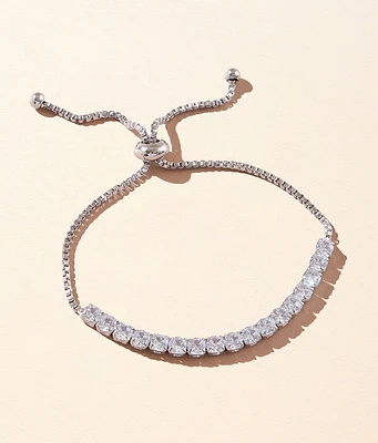 BKE Rhinestone Tennis Bracelet