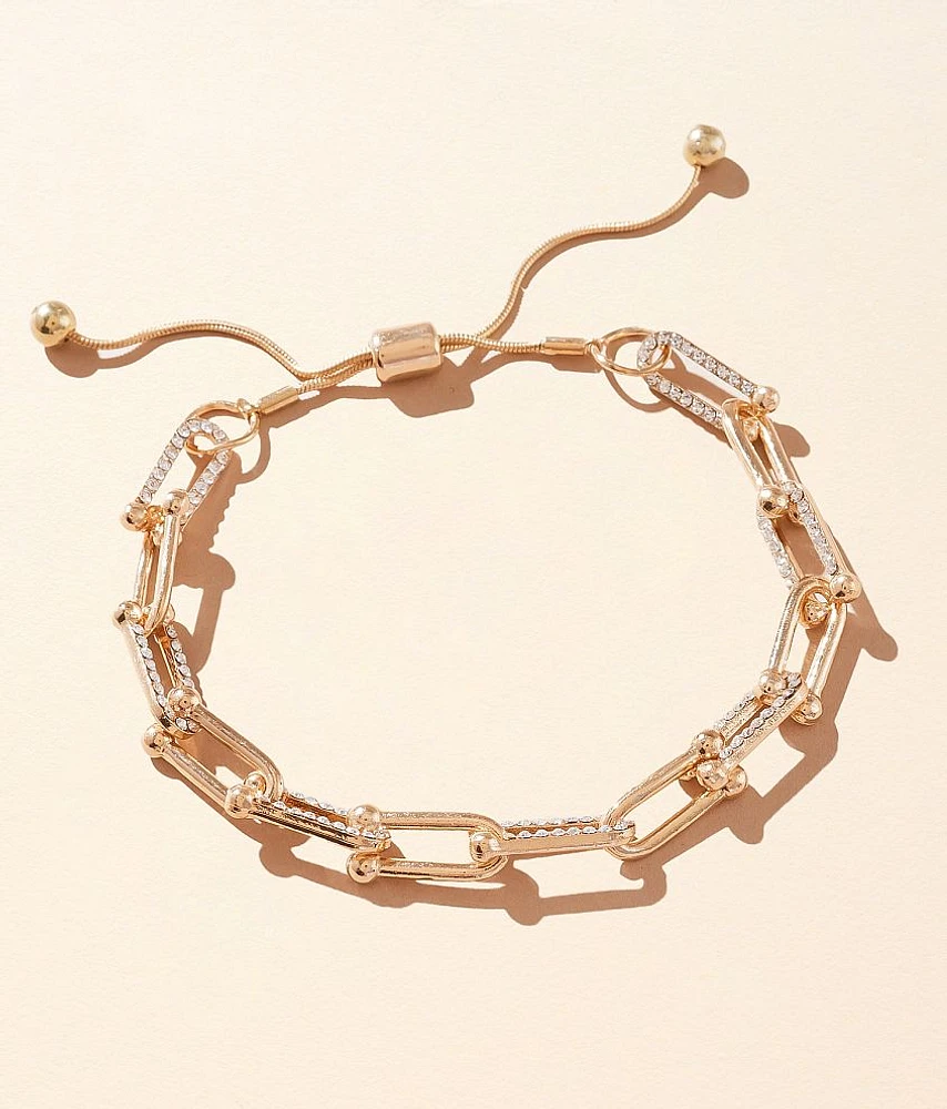 BKE Glitz LInk Bracelet