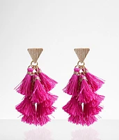 boutique by BKE Layered Tassel Earring