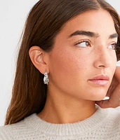 Warped Hoop Earring