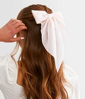 Eyelash Bow Barrette