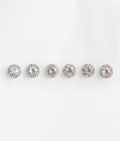 boutique by BKE 3 Pack Glitz Stud Earrings