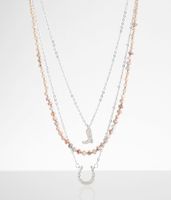 boutique by BKE Western Tiered Necklace