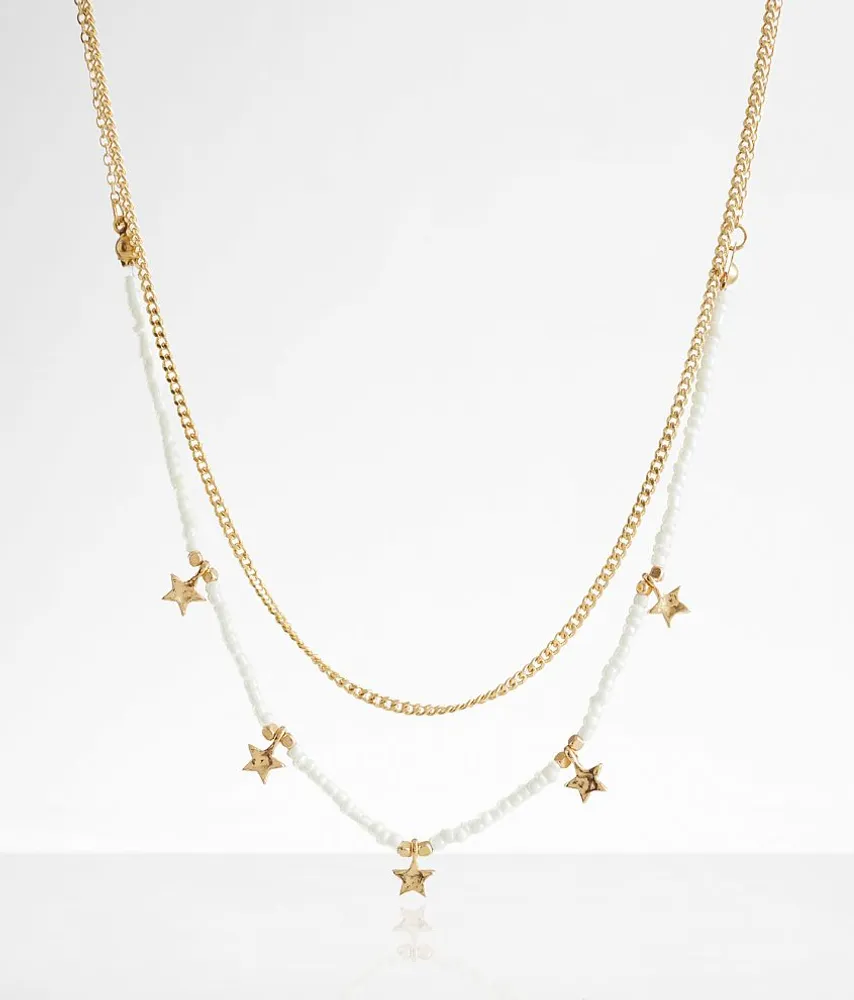 boutique by BKE Star Tiered Necklace