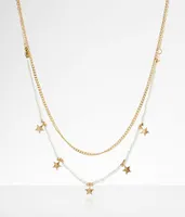boutique by BKE Star Tiered Necklace