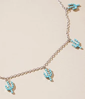 Turquoise Cactus Necklace