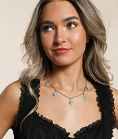 Turquoise Cactus Necklace