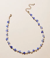 Floral Beaded Necklace