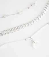 3 Pack Layering Necklace Set