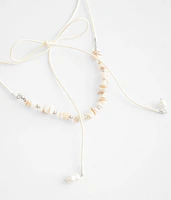 Tiered Shell Wrap Necklace