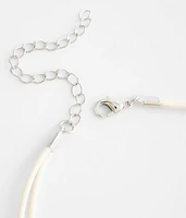 Tiered Shell Wrap Necklace