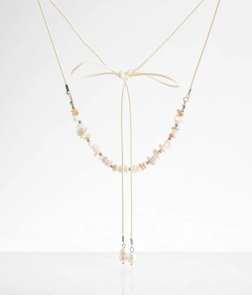 boutique by BKE Tiered Shell Wrap Necklace