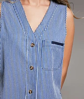 Striped Vest