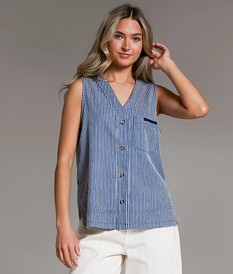 Striped Vest