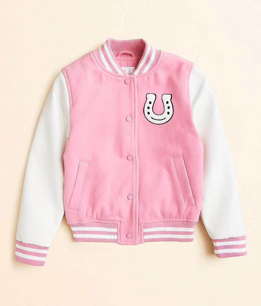 Girls - Urban Republic Varsity Bomber Jacket