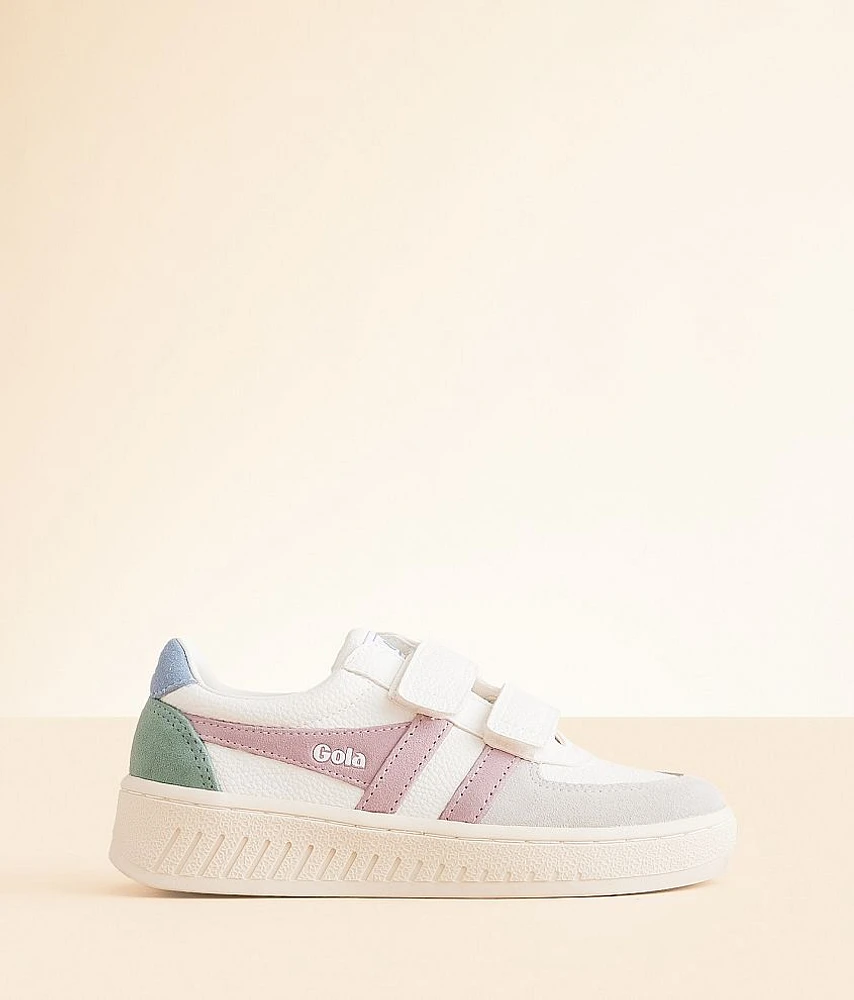 Girls - Gola Grandslam Trident Leather Sneaker