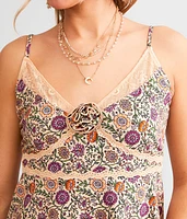 Rosette Lace Tank Top
