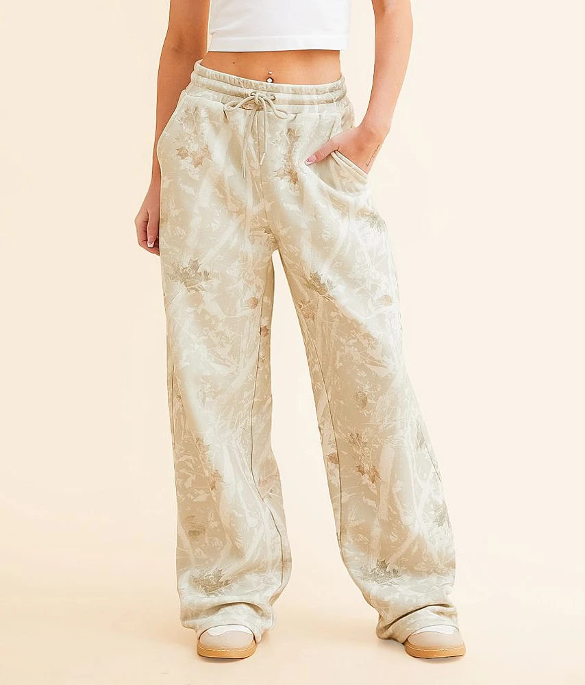 Gilded Intent Camo Wide Leg Sweatpant