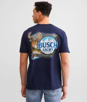 JEDCo Busch Light Buck & Bass T-Shirt
