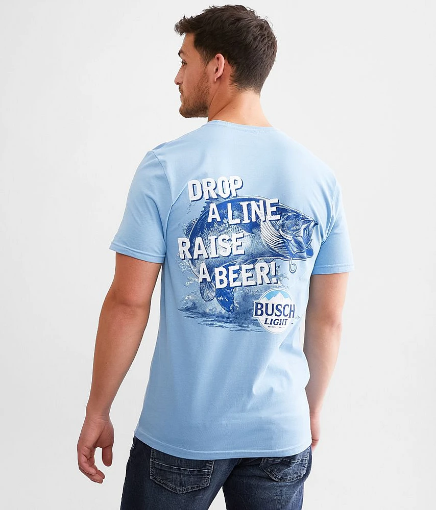 JEDCo Busch Light Raise A Beer T-Shirt