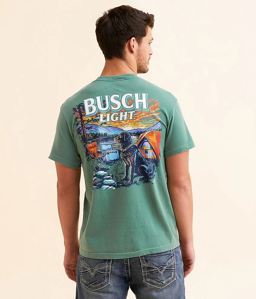 JEDCo Busch Light Lake Dog T-Shirt