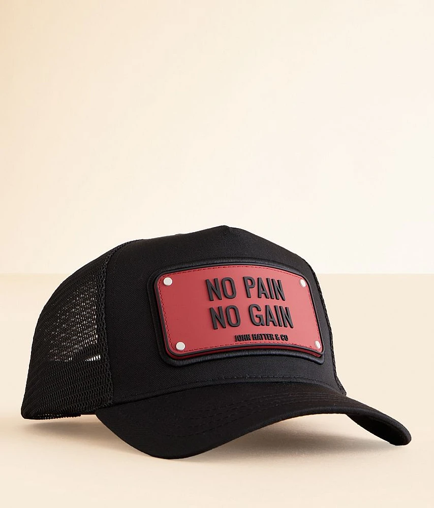 John Hatter & Co. No Pain No Gain Trucker Hat