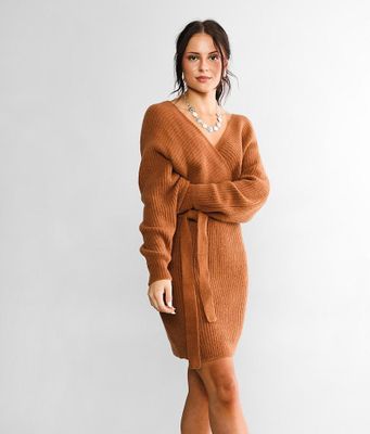 Witty Fox Mini Sweater Dress