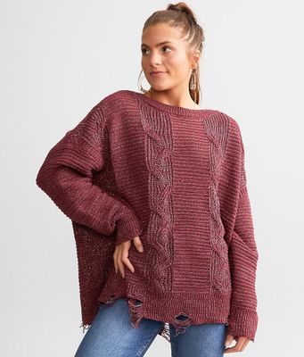 Daytrip Cable Knit Sweater