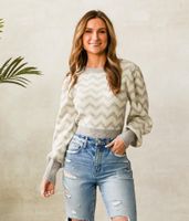 Willow & Root Chevron Sweater