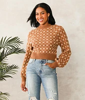 Open Back Tie Sweater